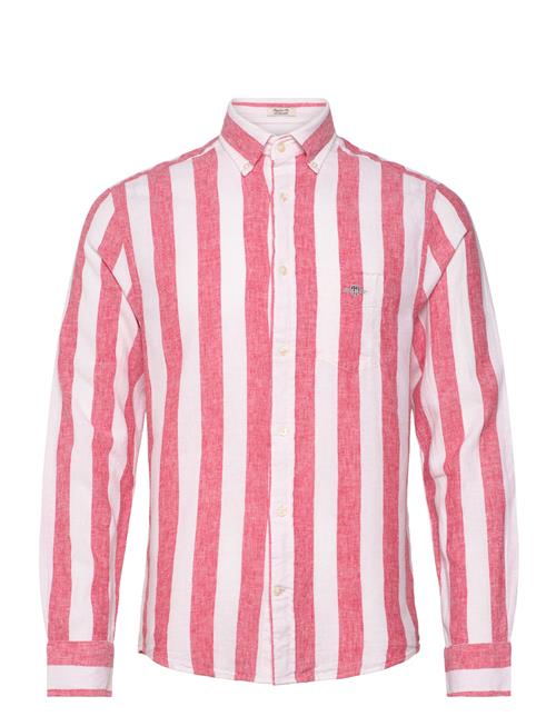 GANT | Reg Cotton Linen Bold Stripe Shirt | XXL