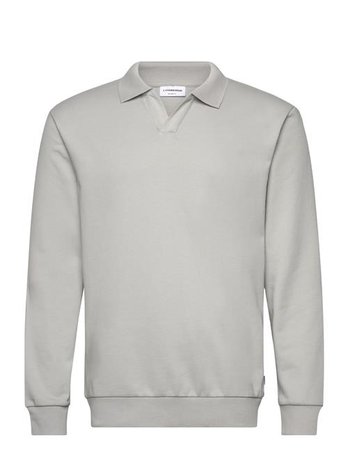 Lindbergh | Jersey Split Neck W. Collar L/ | M