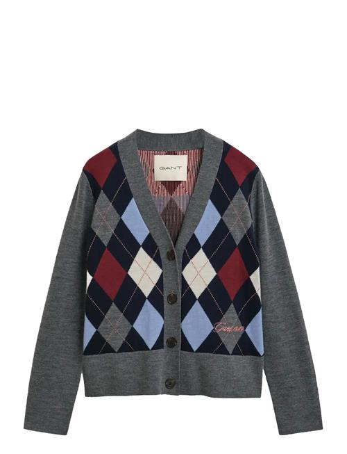 GANT | Argyle V-Neck Cardigan | S