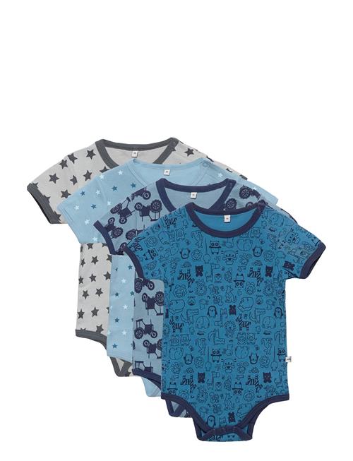 Pippi | Body Ss Ao-Printed (4-Pack) | 74