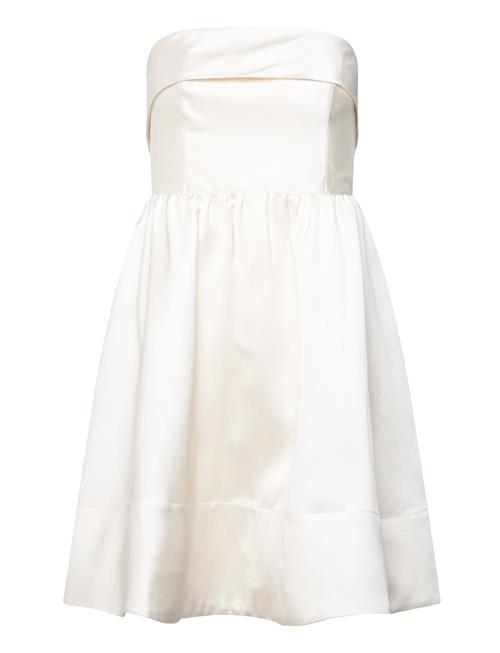 Malina | Naya Strapless Silk Blend Mini Dress | M