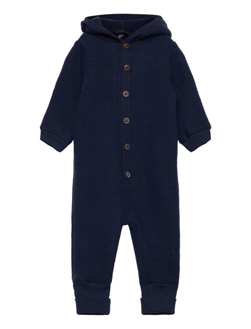 mikk-line | Wool Baby Suit W. Hood | 86
