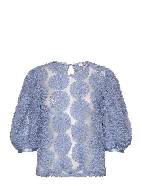 Bubbleroom | Nadja 3D Flower Puff Sleeve Blouse | S