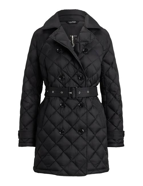 Lauren Ralph Lauren | Diamond-Quilted Down Trench Coat | S