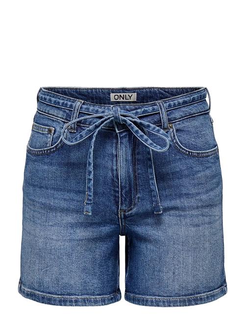 ONLY | Onlgianna Mw Belted Shorts Azg Dnm Noos | L