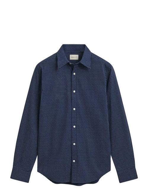 GANT | Reg Micro Print Shirt | L