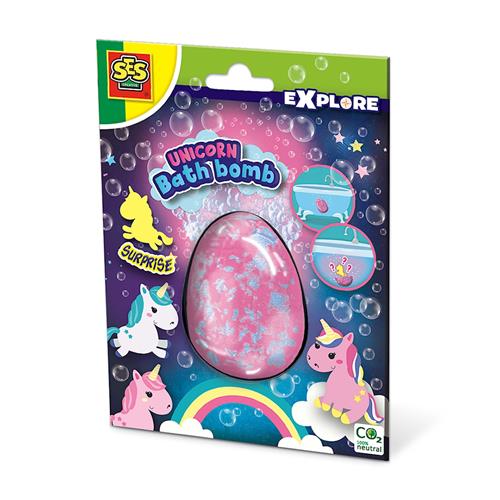 SES Creative Bath Bomb Legetøj Til Badet  Yellow-3-6 Y  Gul  3-6 år  unisex