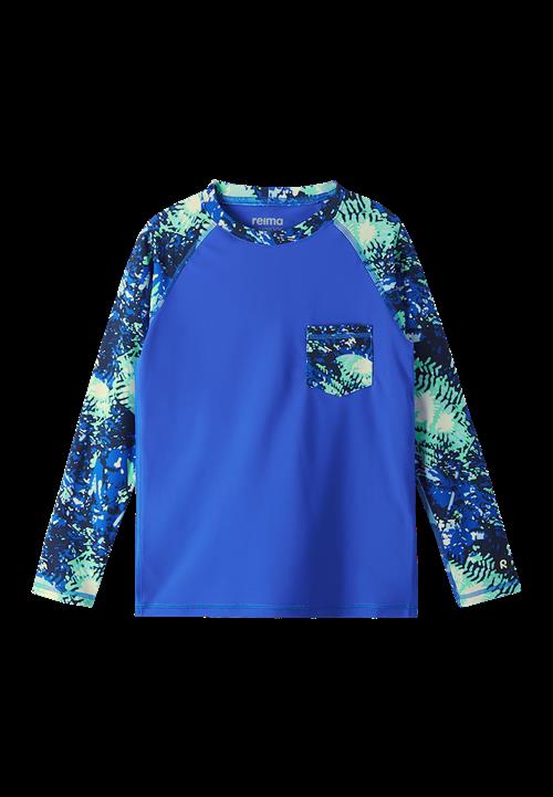 Reima Kroolaus Solsikker Skjorte Sparkly Blue  Sparkly Blue-134 cm  Blå  134 cm  mand