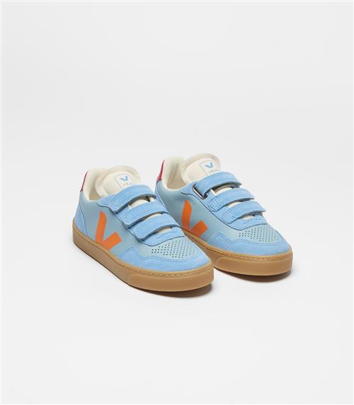 Veja V-90 Sneakers Steel Fury Natural  Steel Fury Natural 21 EU  Blå  21 EU  unisex