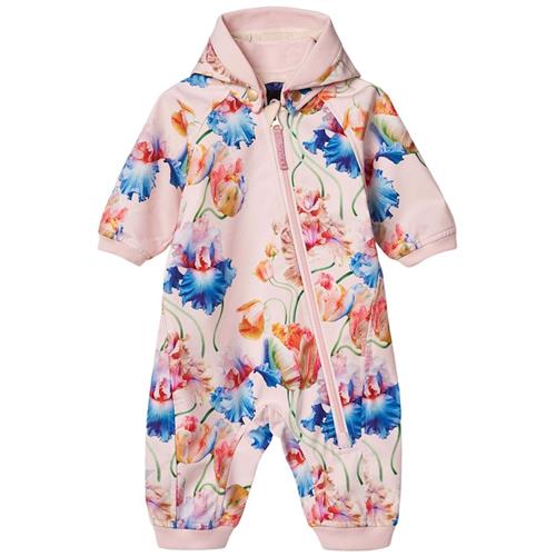 Molo Hill Softshell Suit Tulip Pink 80 cm  Lyserød  80 cm  unisex
