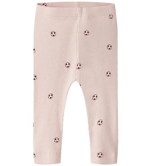 Name It Leggings - Rib - NbfHaball - Lotus