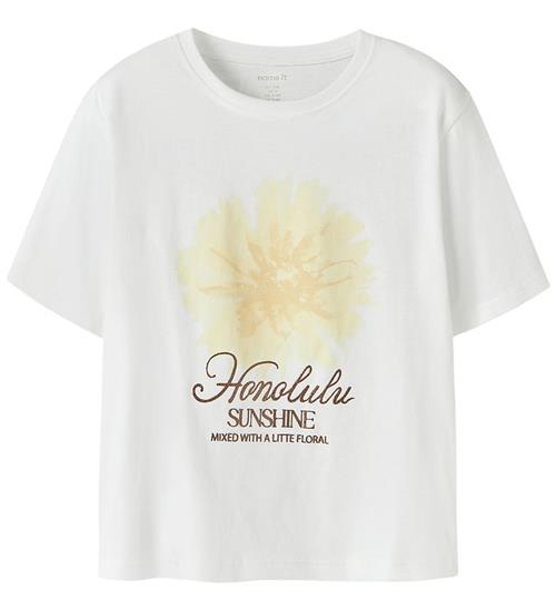 Name It T-shirt - NkfHadia - Bright White