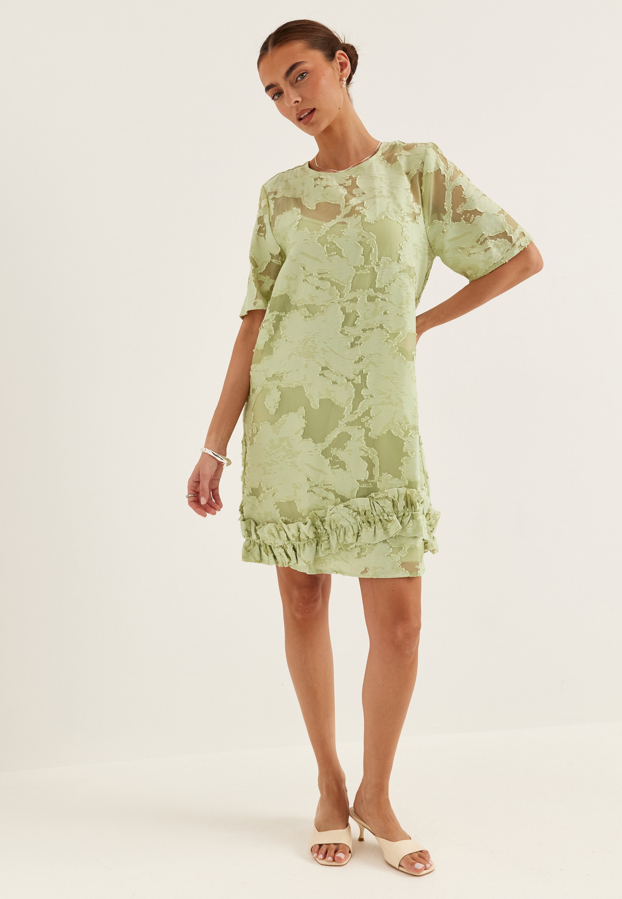 SELECTED Slflina Relaxed 2/4 SHORT DRESS