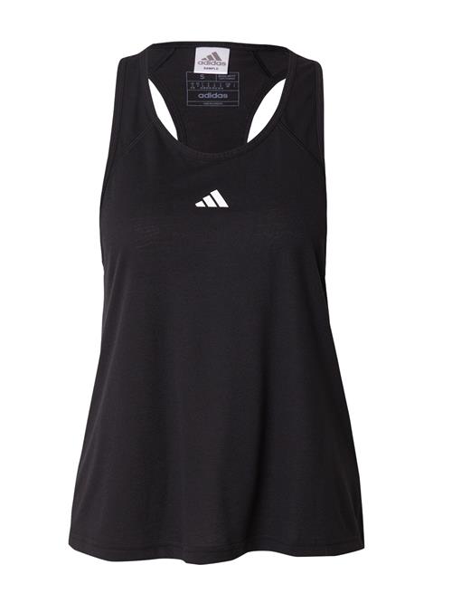 ADIDAS PERFORMANCE Overdel 'Train Essentials'  sort / hvid