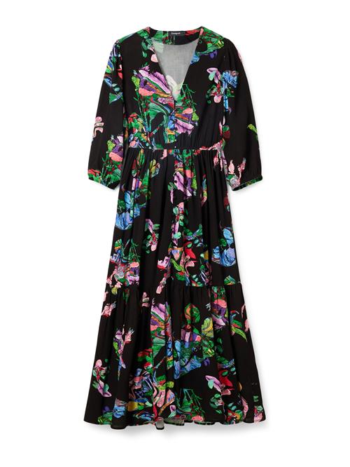 Desigual Kjole 'Poppy M. Christian Lacroix'  himmelblå / grøn / lilla / sort