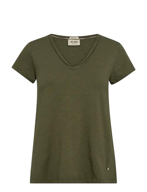 MOS MOSH | Mmtulli V-Ss Basic Tee | S