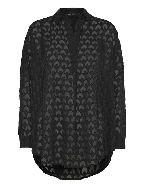 French Connection | Geo Burnout Popover Shirt | XS