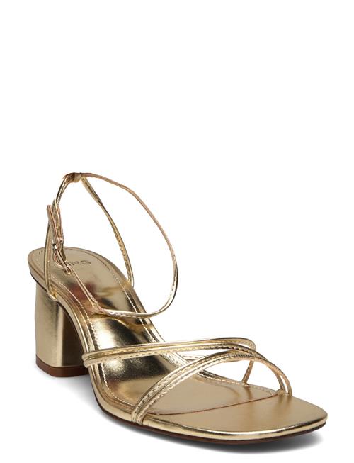 Mango | Heeled Sandal With Crossed Straps | 38