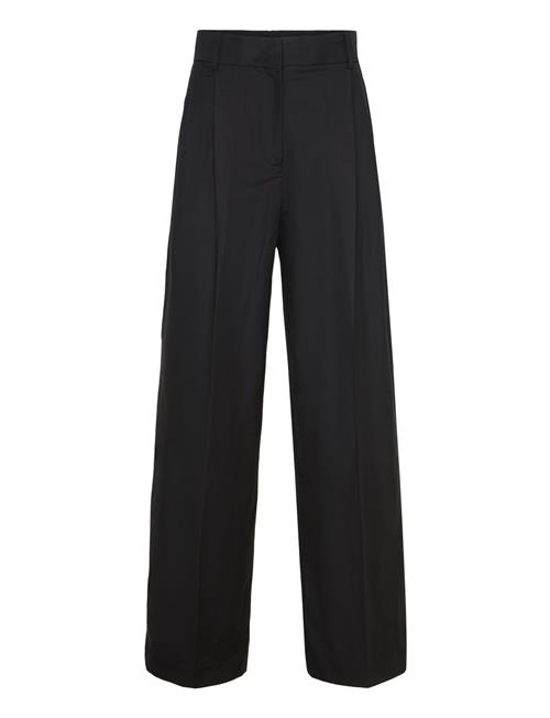 Mango | Straight-Leg Cotton Pleated Trousers | 38