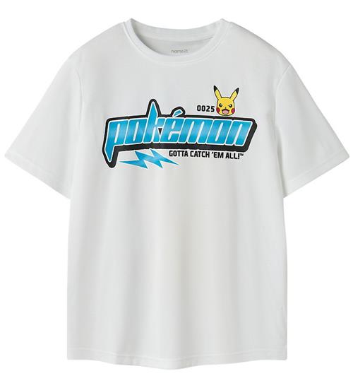 Name It T-shirt - NkmMile - Bright White