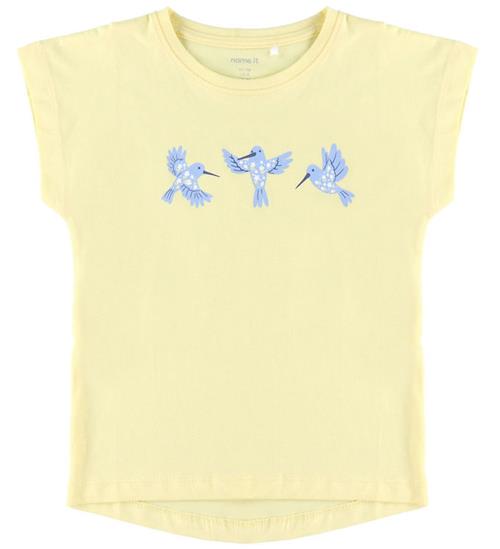 Name It T-shirt - NkfVigea - Double Cream/Hummingbirds