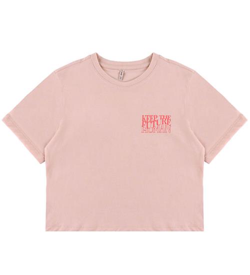 Kids Only T-shirt - KogStinna - Rose Smoke/Future