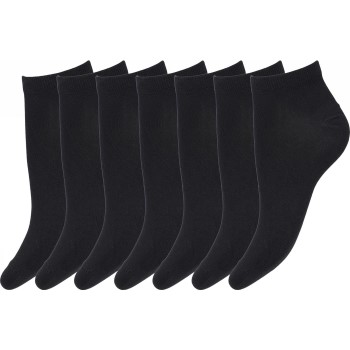 JBS Strømper 7P Bamboo Anklet Socks Sort Str 41/44 Herre