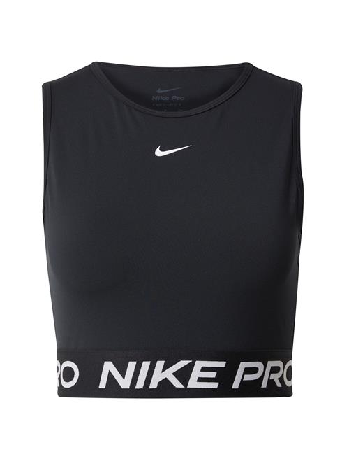 NIKE Sportsoverdel 'NIKE PRO 365'  sort / hvid