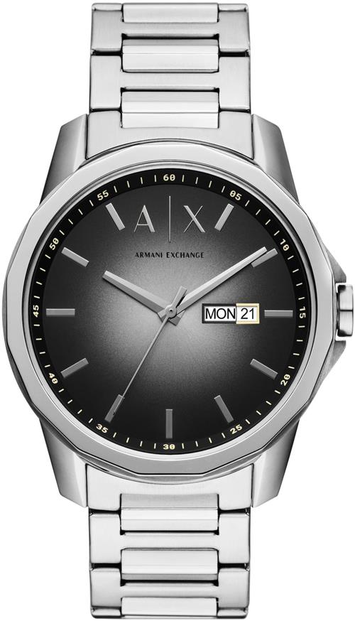 ARMANI EXCHANGE Analogt ur  sort / sølv