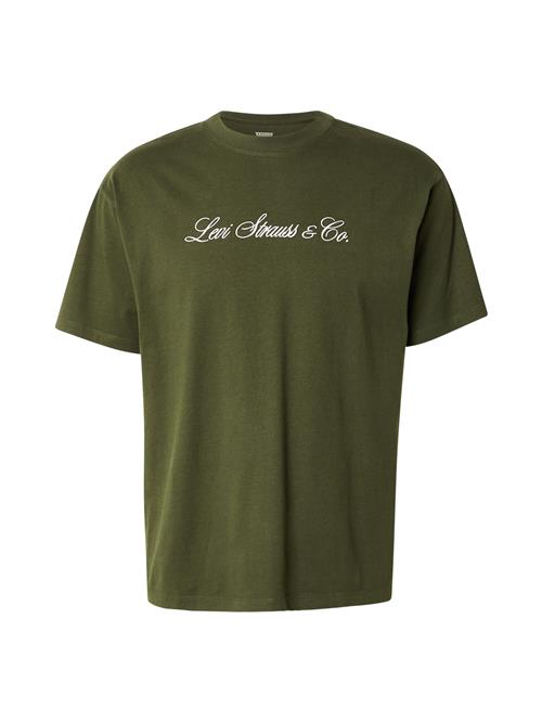 LEVI'S ® Bluser & t-shirts  oliven / hvid