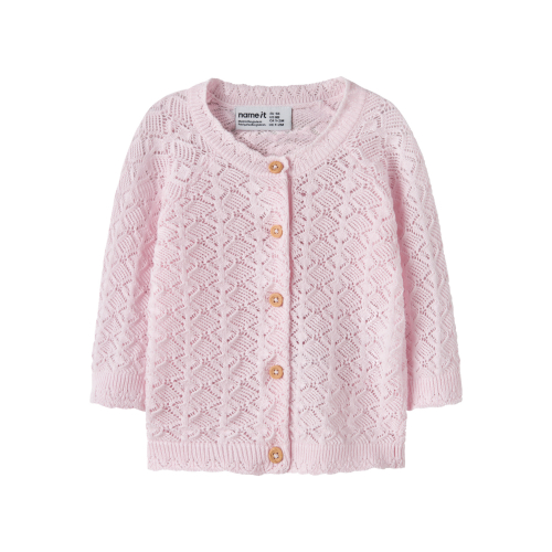 NAME IT Strik Cardigan Jenny Cradle Pink