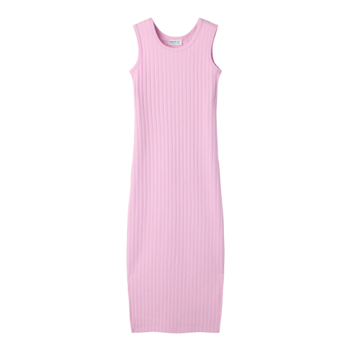 NAME IT Maxi Kjole Jenna Full Blooming Pink