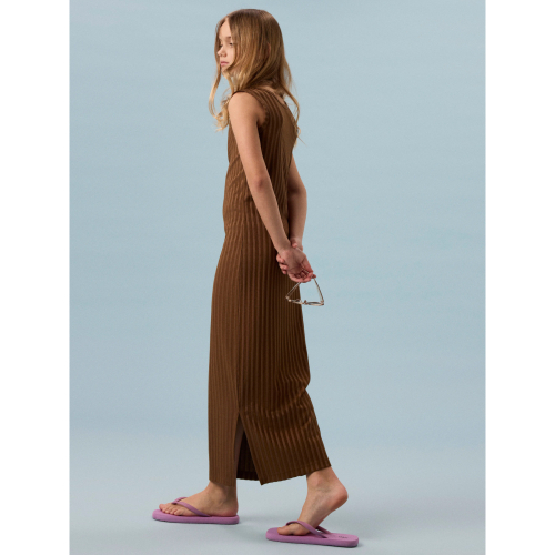 NAME IT Maxi Kjole Jenna Sepia