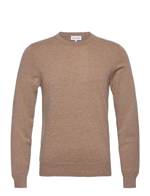 Davida Cashmere | Man O-Neck Plain | L