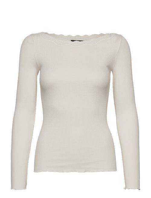 Rosemunde | Organic T-Shirt W/Lace | XL