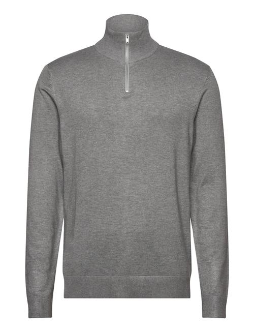 Lindbergh | Half Zip Mélange Knit | S