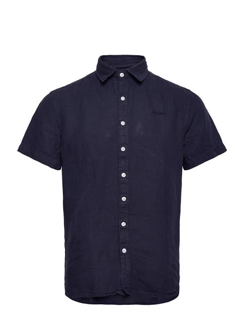 Sebago | Linen Shirt Short Sleeve | XXXL