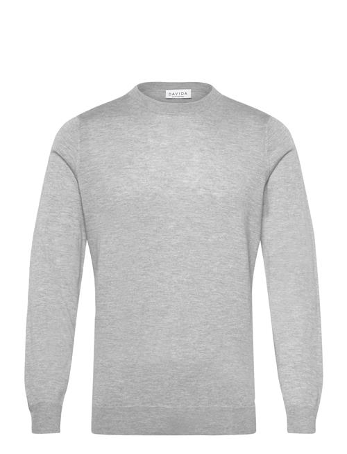 Davida Cashmere | Man Fine Knit O-Neck Sweater | M