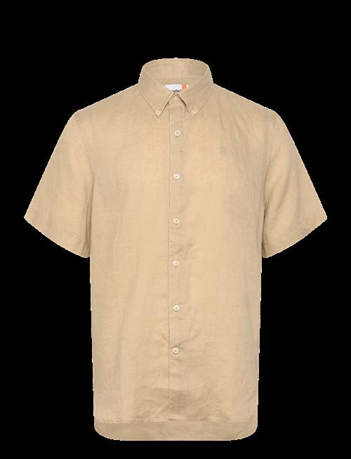 Timberland | Linen Short Sleeve Shirt | M