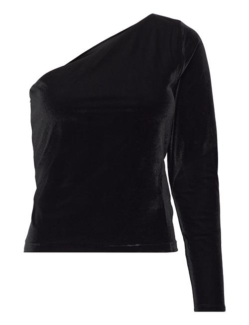 Polo Ralph Lauren | Velvet One-Shoulder Top | XS