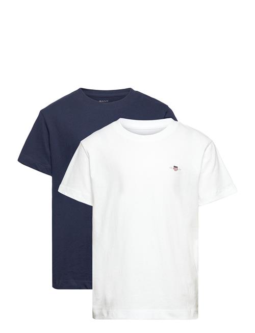 GANT | C-Neck T-Shirt 2-Pack | 122-128