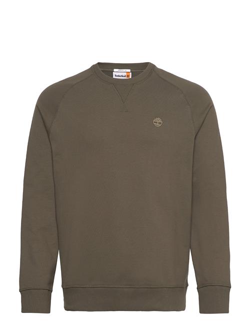 Timberland | Exeter River Loopback Crew Neck Sweatshirt Leaf Green-Cassel Earth | L