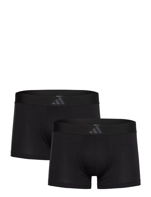 adidas Underwear | Low Rise Trunk (2Pk) - Active Flex Cotton 3 Stripes | M