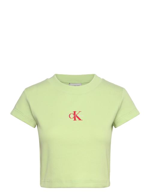 Calvin Klein Jeans | Monologo Baby Rib Tee | S