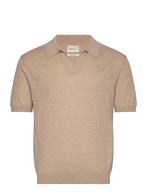 GANT | Linen Blend Ss Polo | XXL