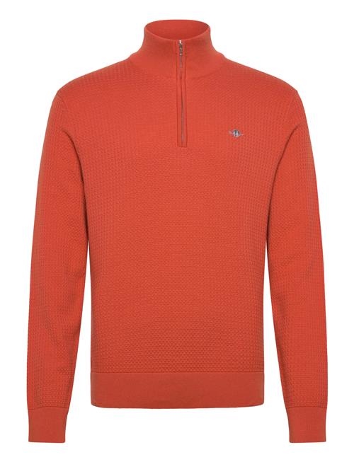 GANT | Textured Cotton Half Zip | XL