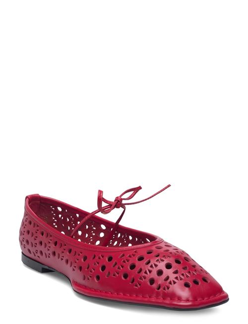 ALOHAS | Sway Slit Leather Ballet Flats | 39