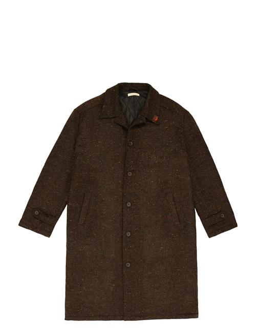 Prohibited | Herringbone Wool Coat | XL