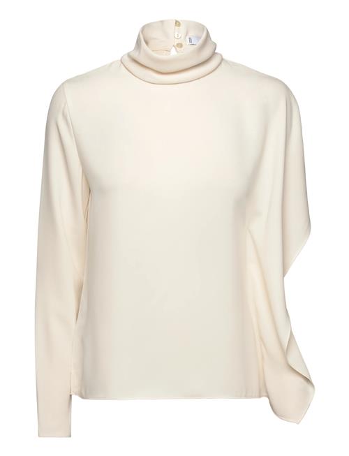 Mango | High-Neck Blouse With Asymmetrical Sleeves | S
