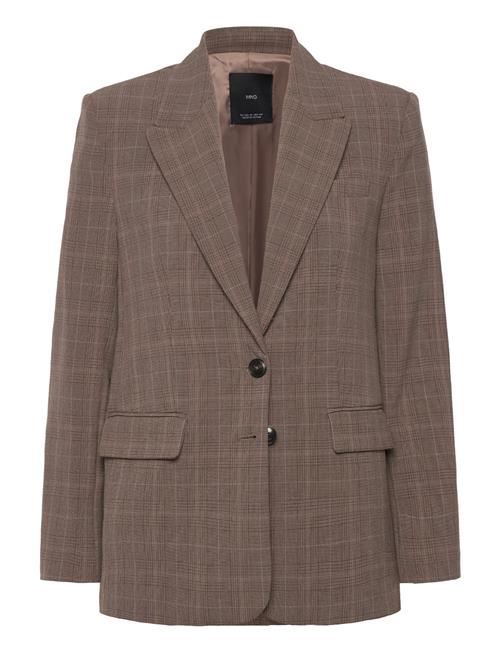 Mango | Check Suit Jacket | XS